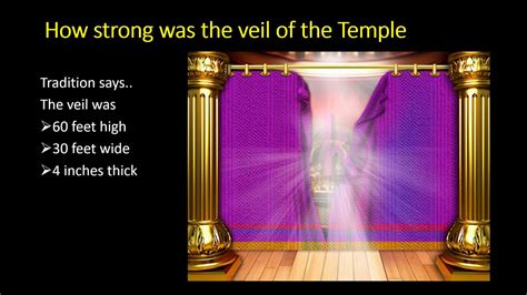 how thick was the temple veil
