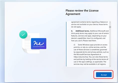 accept license agreement Testing Tools
