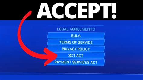 How to Accept License Agreement in Rocket League [Working Fix!]