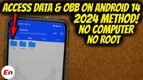 how to access android data folder in miui 14