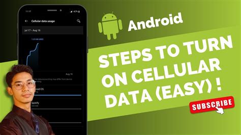 how to access cellular data on android
