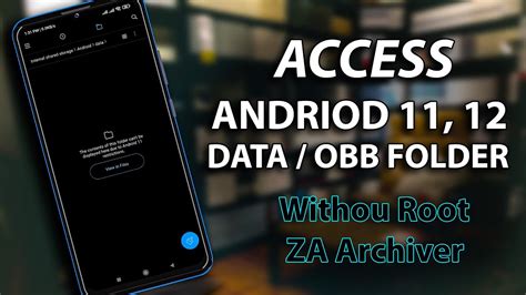 how to access data folder without root