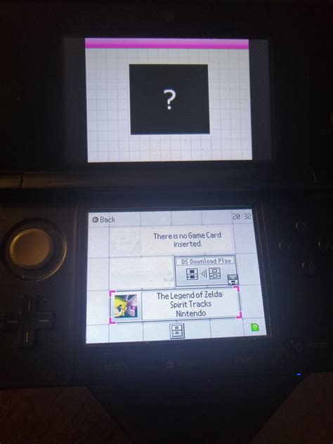 how to access ds menu on 3ds