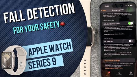 how to access fall detection on apple watch