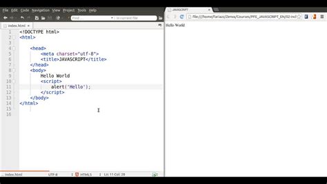 how to access javascript file in html