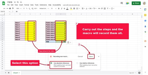 how to access macros in google sheets