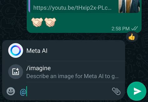 how to access meta ai on whatsapp