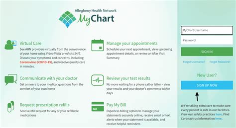 how to access mychart