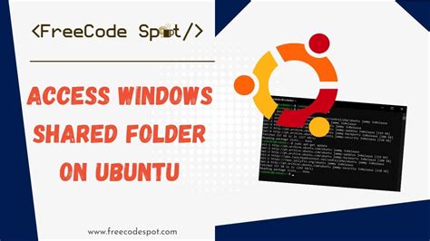 how to access shared folder in windows 10 from ubuntu