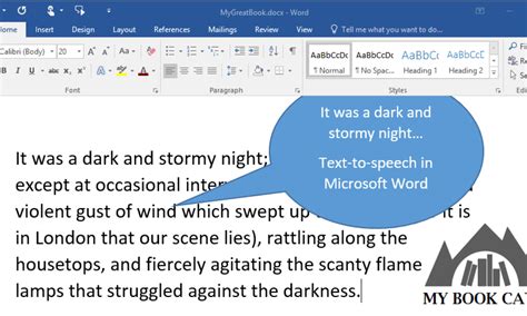 how to access speech to text in word