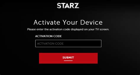 how to access starz on my tv