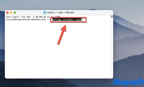 how to access usr folder in mac