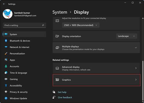 how to access video card settings windows 10