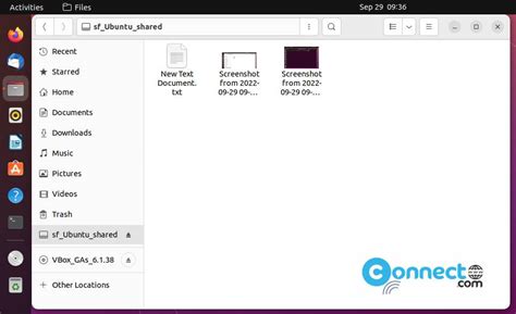 how to access windows files from virtualbox linux