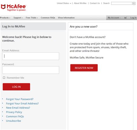 how to activate a mcafee subscription