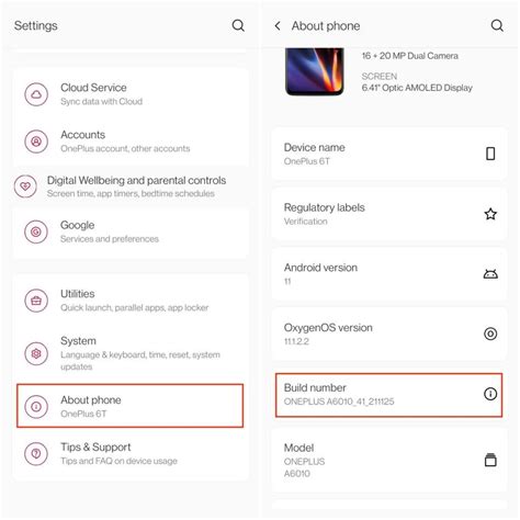 how to activate developer settings android