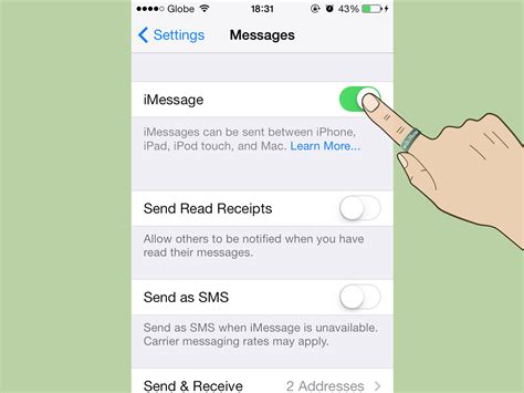 how to activate imessage on iphone 15