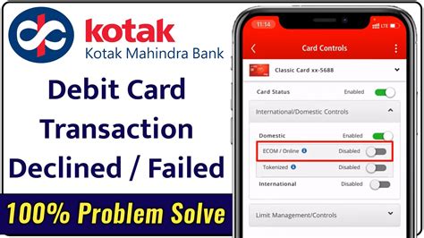 how to activate kotak mahindra debit card