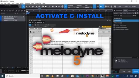 how to activate melodyne