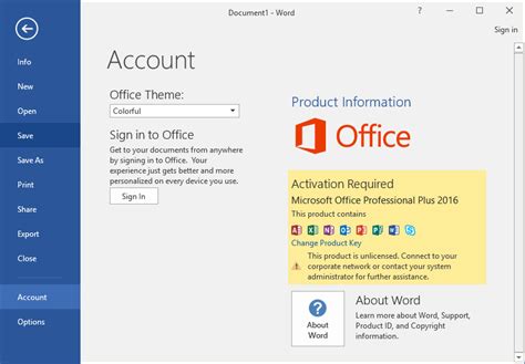 how to activate microsoft office free trial