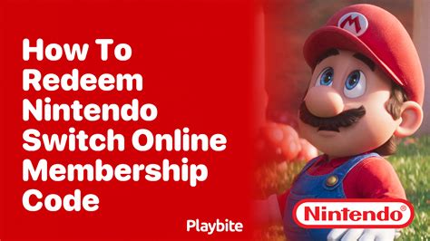 How To Activate Nintendo Switch Online Membership Code