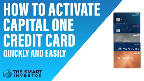 how to activate the capital one card