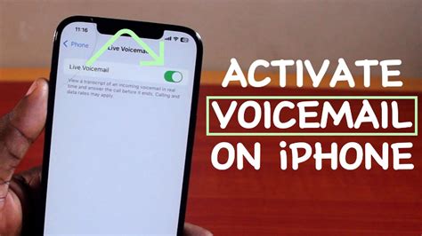 how to activate voicemail in iphone 12 mini