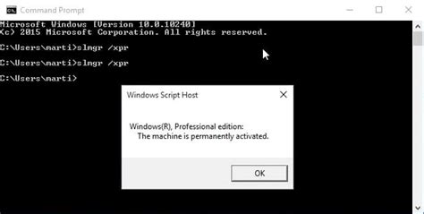 how to activate windows in command prompt