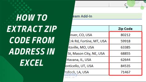 how to add 0 in front of zip code in excel