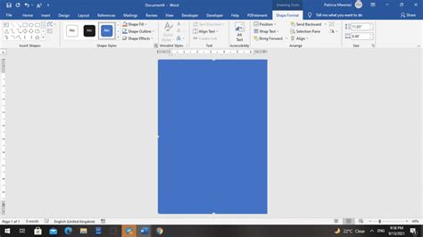 How To Add A Background Image To One Page In Word