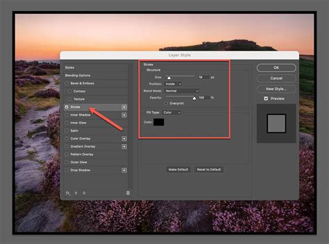 How To Add A Border To Image In Photoshop