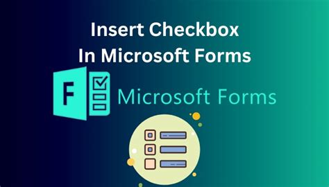 How To Add A Checkbox In Microsoft Forms