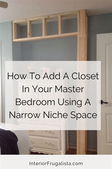 How To Add A Closet To Your Bedroom