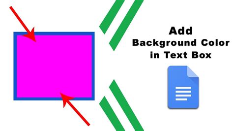 how to add a colored text box in google docs