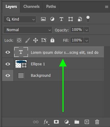 how to add a colored text box in photoshop