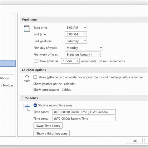 How To Add A Different Time Zone In Outlook