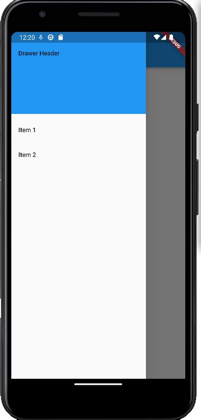 How To Add A Drawer In Flutter