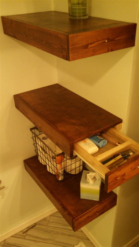 how to add a drawer to a shelf