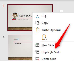 How To Add A Duplicate Slide In Powerpoint