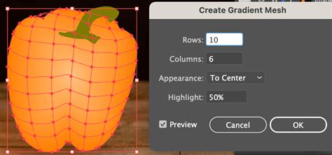 how to add a gradient mesh in illustrator