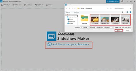 how to add a link in slideshow