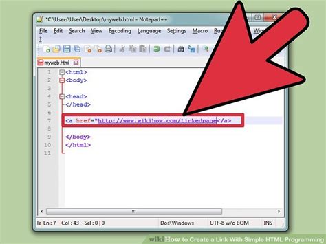 how to add a link to an image html