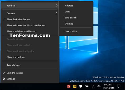 How To Add A Link To Your Taskbar