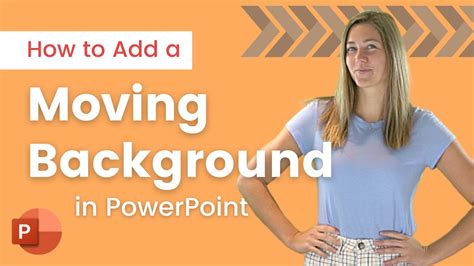 How To Add A Moving Background In Powerpoint