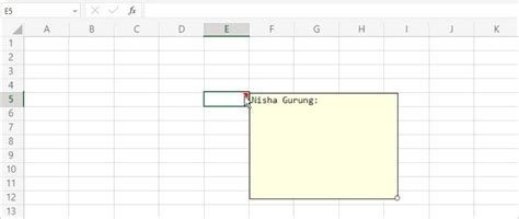 how to add a note to a chart in excel