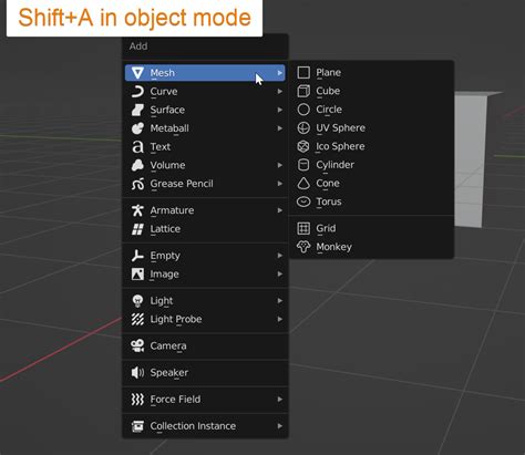 how to add a object in blender