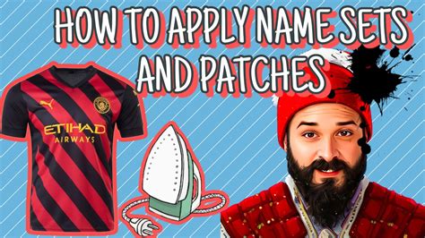 how to add a patch to a jersey
