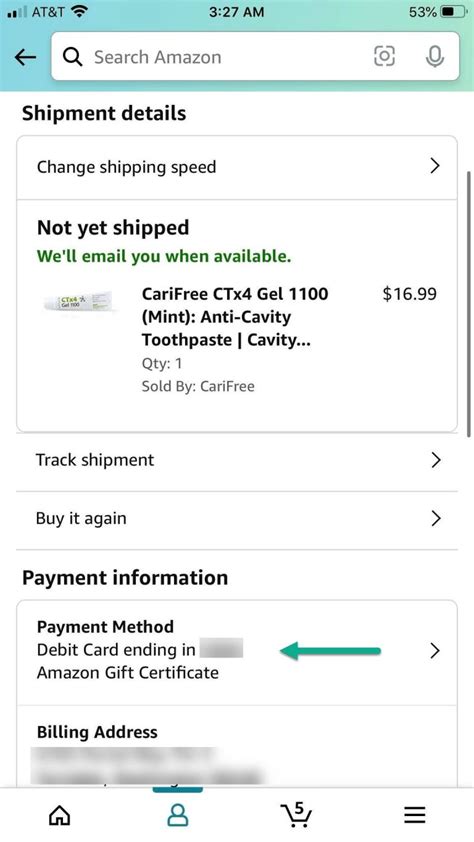 how to add a payment method on amazon app
