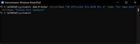 How To Add A Printer With Powershell