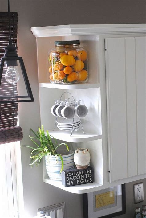 How To Add A Shelf To A Corner Cabinet
